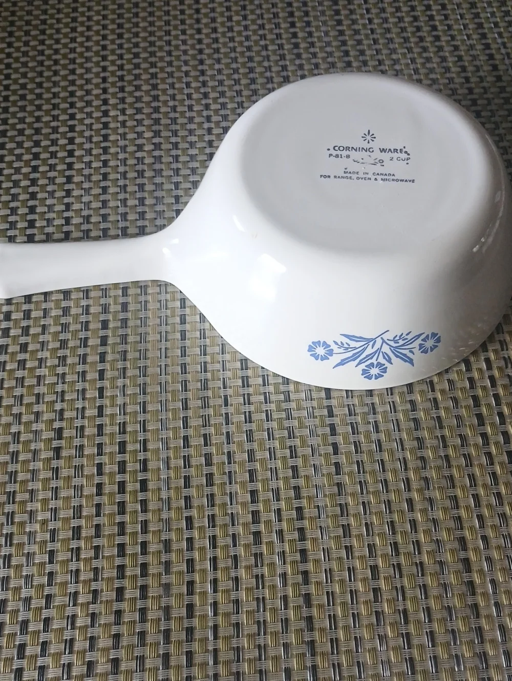 Vintage Corning Ware Blue Cornflower
